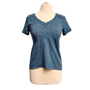 Splatter Print Relaxed Top